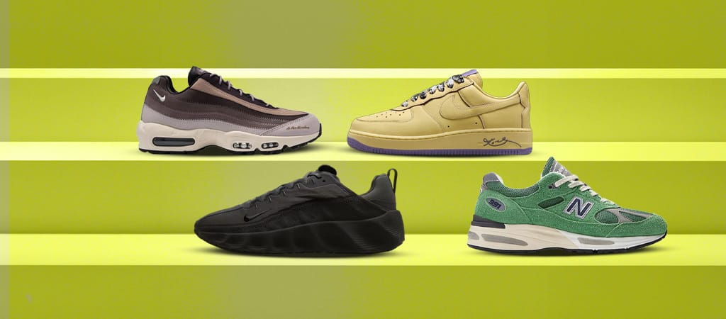Read more about the article SNX: This Week’s Best Sneaker Drops, Including The Air Force 1 Protro Kobe, A Ma Maniére Air Max 95 Diffused & More