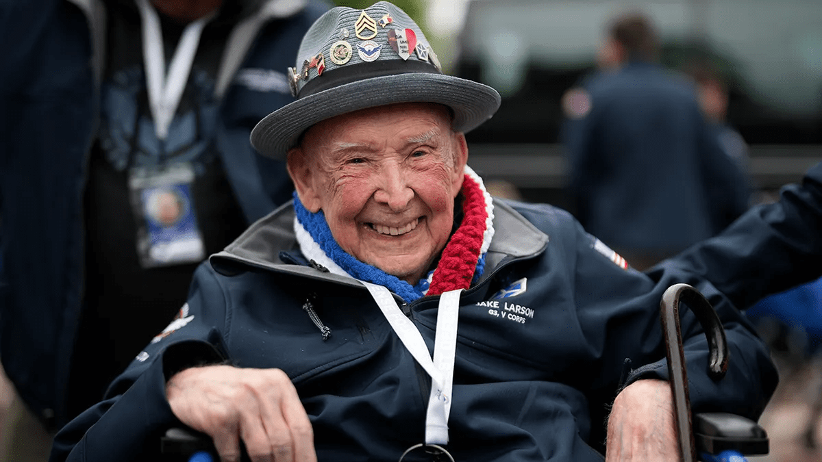 102-Year-Old TikTok Star and World War II Veteran ‘Papa Jake’ Larson Dies